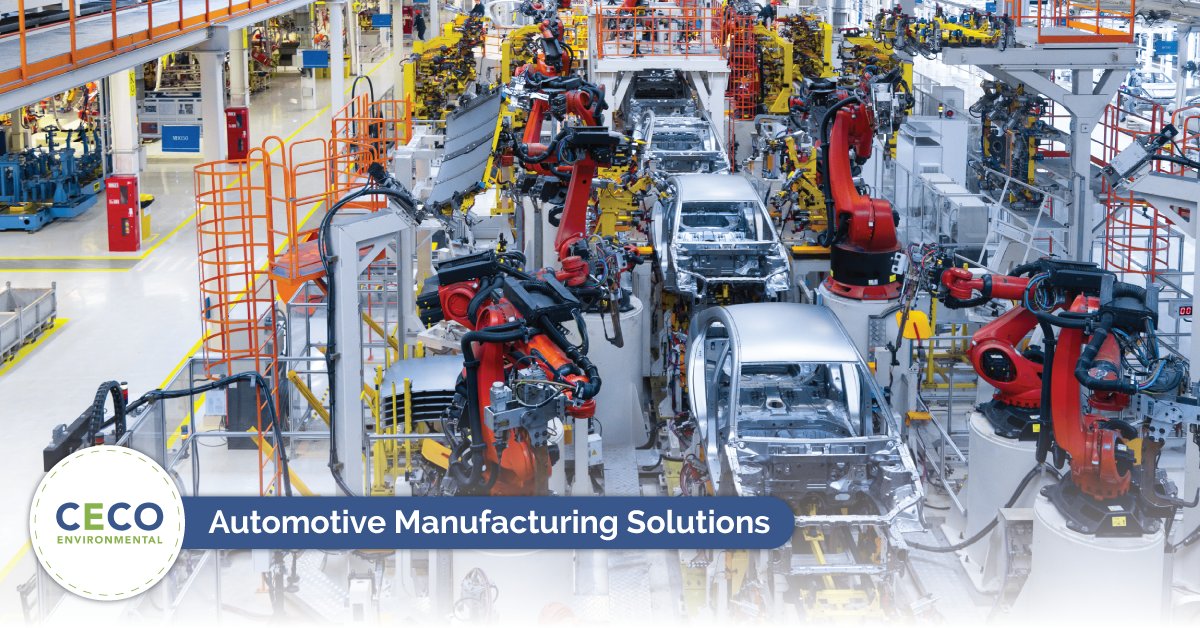Do you need solutions for safe and effective auto-manufacturing? CECO provides the best practices to ensure that we protect our shared environment. ow.ly/T5Ye50yNtE7