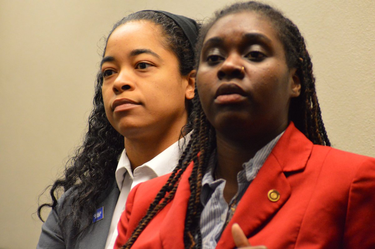 Khan_SHEGOG's tweet image. These two ladies @Manlove4M and @TeamBosleyMO79 are a dynamic duo in #MoLeg. I had th pleasure of meeting these sisters while visiting #MoCapitol and was quickly gravitated to. Send these ladies some love.