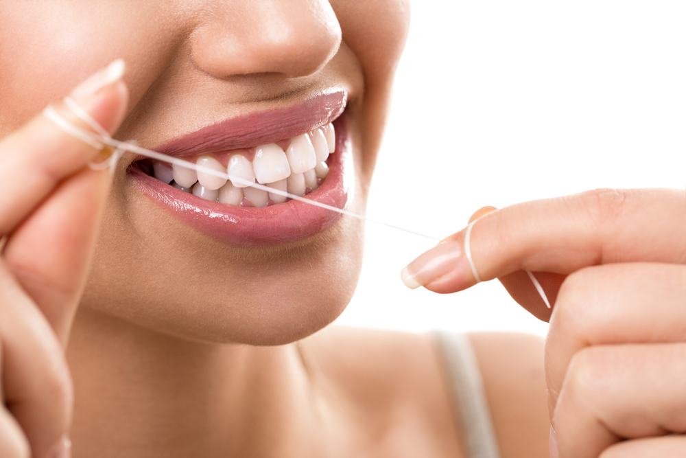 Are you flossing properly? Ideally, you should use a piece of floss up to 18 inches in length to allow a fresh area of floss every few teeth without reinserting bacteria you just removed. #FloridaDentalClinic #floss #brush #twiceaday #everyday #monday #brushingteeth #teethbrush