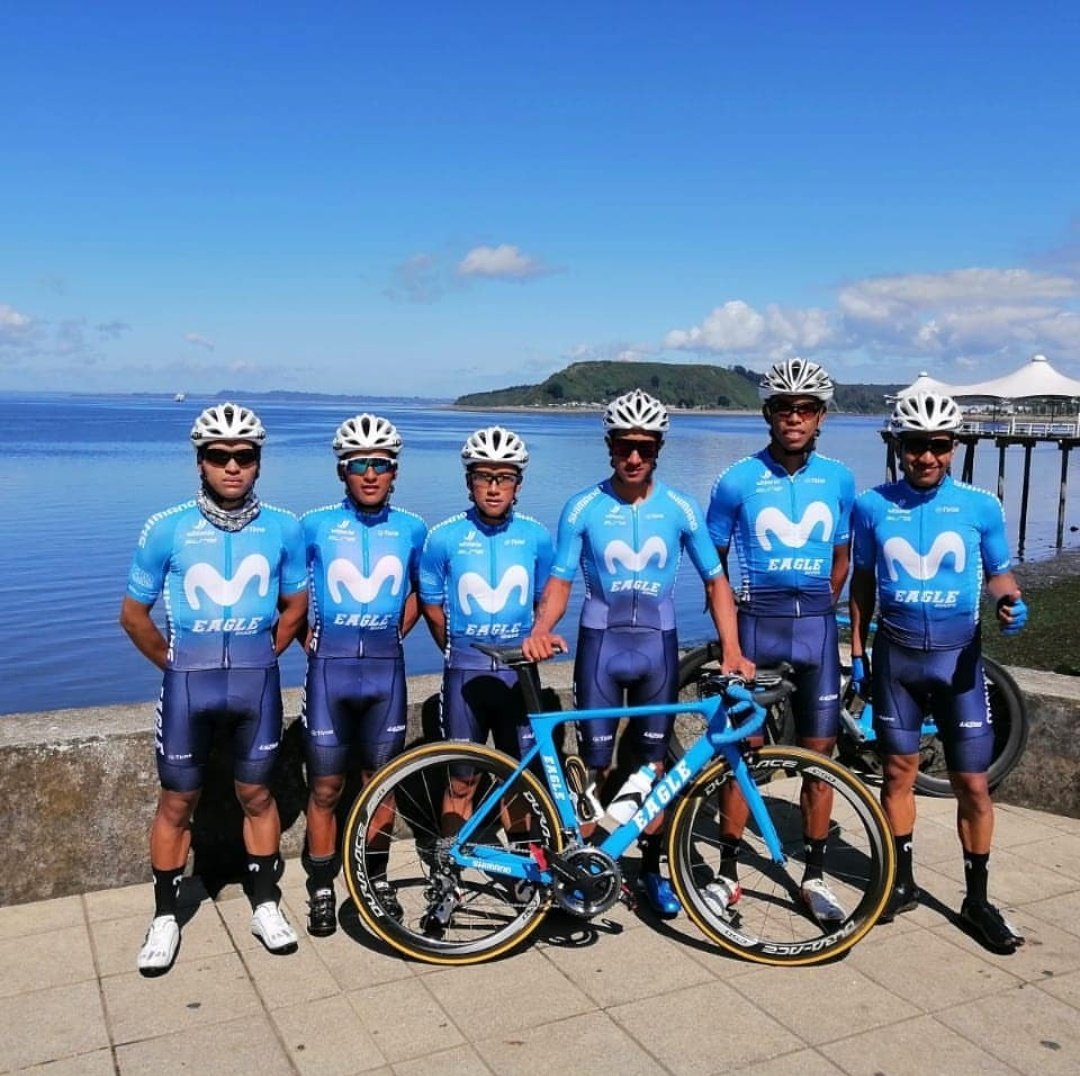 Como estaba previsto, después de que la <a href="/UCI_cycling/">UCI</a> cancelara todo tipo de competencia ciclistica, se suspende la <a href="/VueltaChiloe/">Vuelta a Chiloé</a> donde tenía confirmada la participación el
@MovistarTeamEc 
#Ecuador