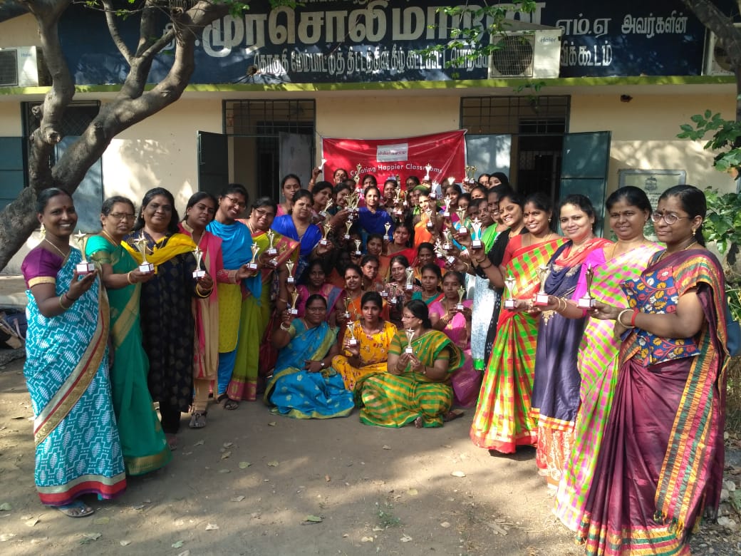 techmahindracsr's tweet photo. Sharing some wonderful moments from our #Shikhaantar training session in Chennai where we discussed topics such as Brain development in children, Child Sexual Abuse, Effective classroom management and more.
#TechMahindraCSR #RiseforGood #TeacherTraining #CreatingHappierClassrooms https://t.co/ooMYo3Ydti
