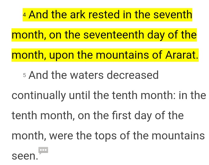 18. continuedLet's start with the Bible first as it has several references to the number 17a) Noah's Flood As in the days of Noah....