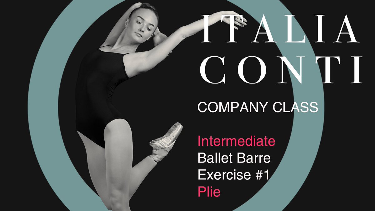 New Online Intermediate Ballet Class
Plié exercise 
Italia Conti Virtual 

youtu.be/HHB6J9UreSA