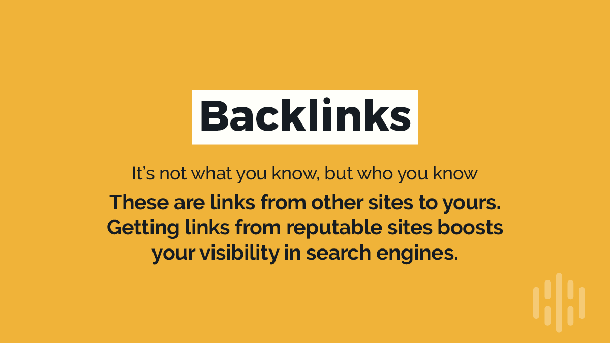 Hustle_Hive's tweet photo. Time for a buzzword breakdown! Follow along with our buzzword breakdown series -  this time we're talking *backlinks* for our SEO fans. Post a buzzword you've learned below 👇🐝 #DigitalMadeSimple #BuzzwordBreakdown #AntiVanillaMarketing https://t.co/2IrPeXG2Fe