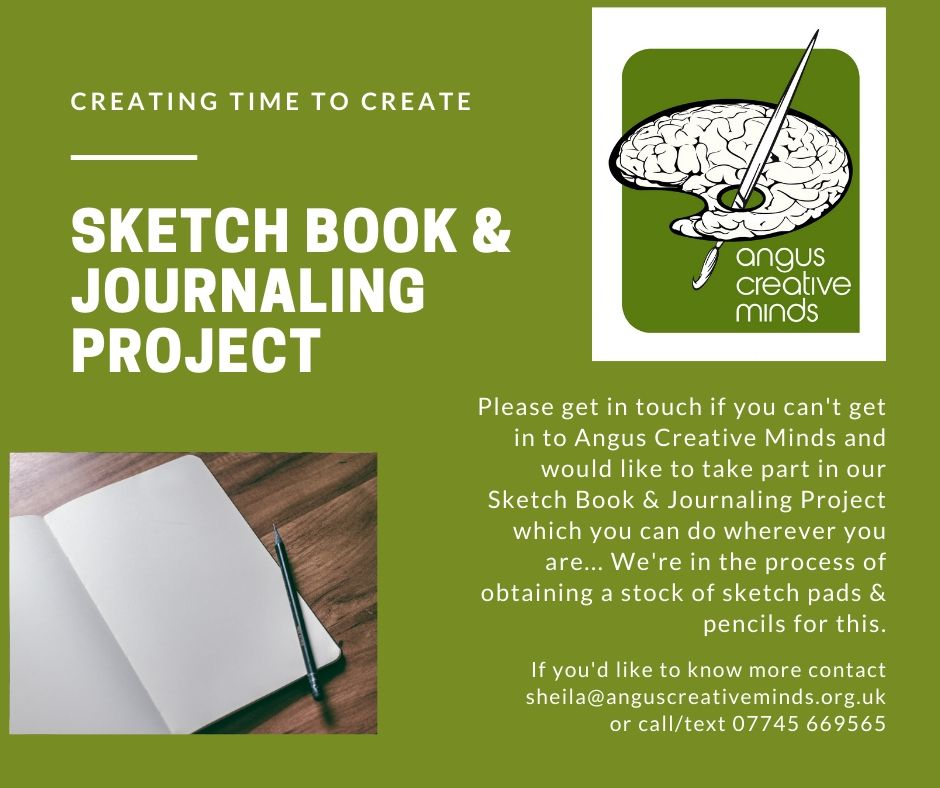 AngusMinds's tweet photo. ✏A wee update from the team✏ #update #news #project #community #supportlocal #sketchbook #journal #angus #Creative #creativity #wellness #wellbeing #create #gallery #art #artwork https://t.co/wMmM0tXPZI