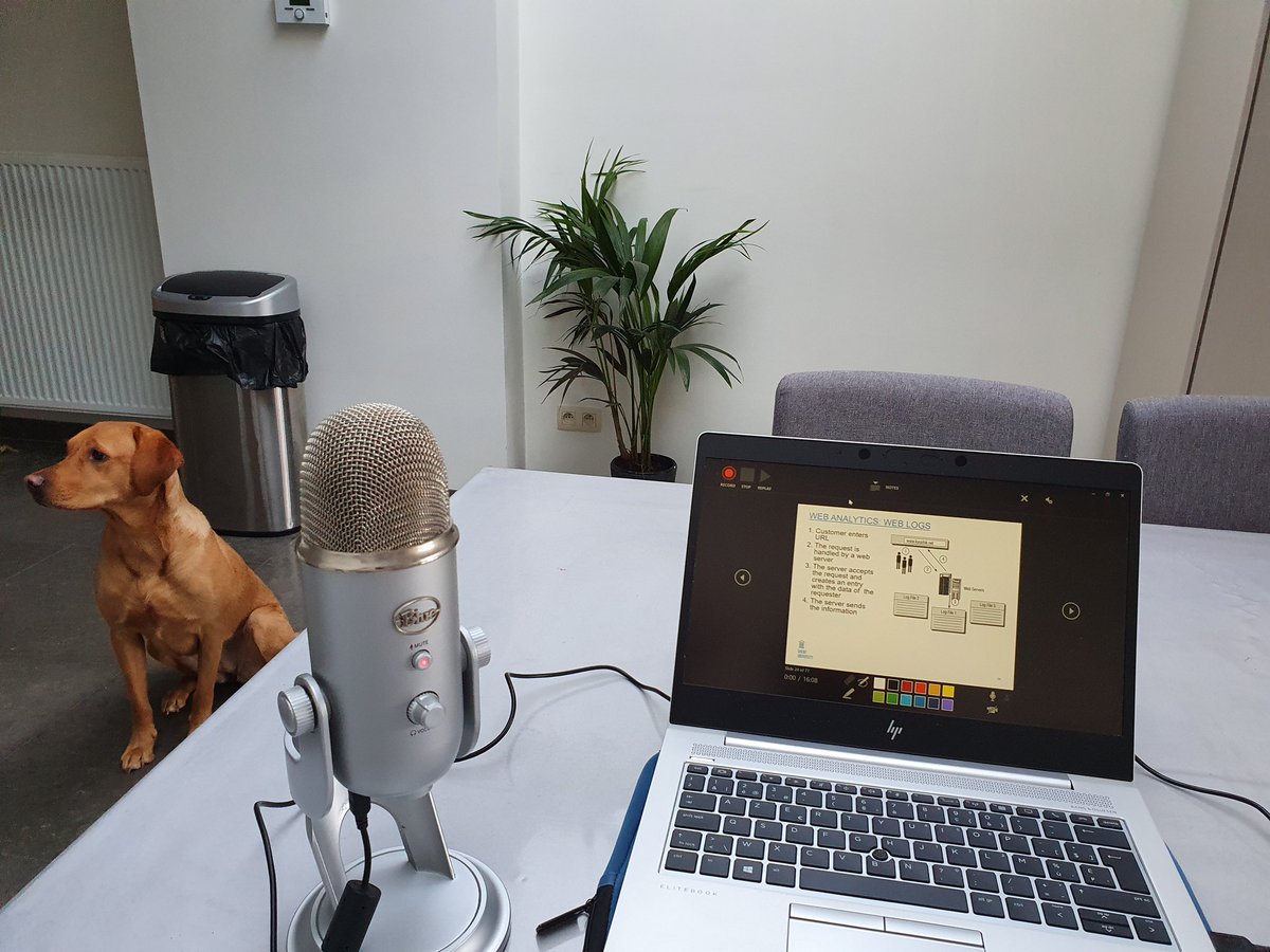 MatthBogaert's tweet photo. Recording #Lecture7 of #SMWA2020 with audience https://t.co/MRD4dgCoRH