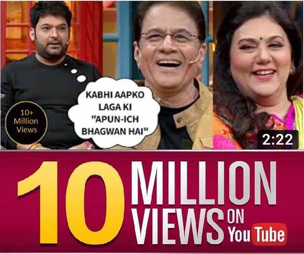 swm_info's tweet photo. Yes! 10+ million viewsโ
One of the most viewed video on the @sonytvofficial YouTube channel and still counting with @kapilsharma
Thank you to each one of you for unconditional love towards #33yearsofRamayan ๐
#Hinduism #Ramayan #AnEpicLifeRamanandSagar https://t.co/cLTiWVJBk3