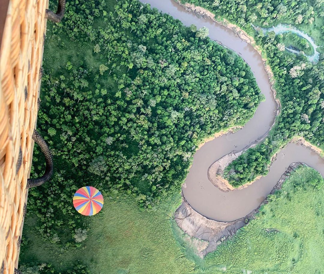 kenyapics's tweet photo. Soaring high above the Maasai Mara. Photo by Helen https://t.co/On1o46x9N5