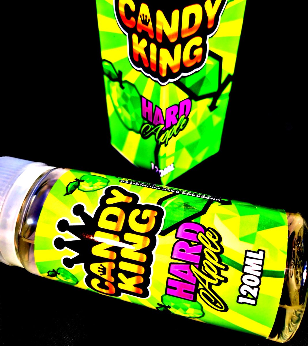 MummaVaping's tweet photo. Good morning ๐. Feeling something fresh and fruity today.
@DripMore Candy King Hard Apple ๐. A slightly bitter but ripe granny Smith apple, expertly mixed with hard candy to add that sweetness ๐. Fruity sweetness ๐.
#dripwithus #hardapple #dripmore https://t.co/pmBQzgRBkc