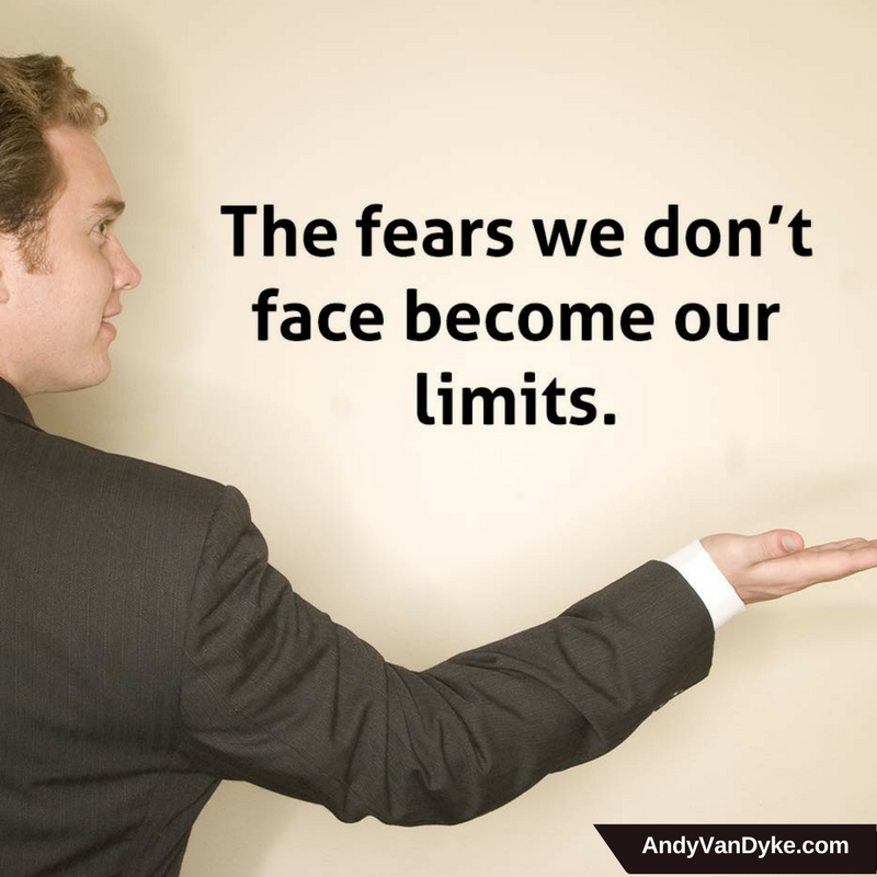 Face your fears or the fears we don’t face become our limits.
#NoLimits  #NoFears