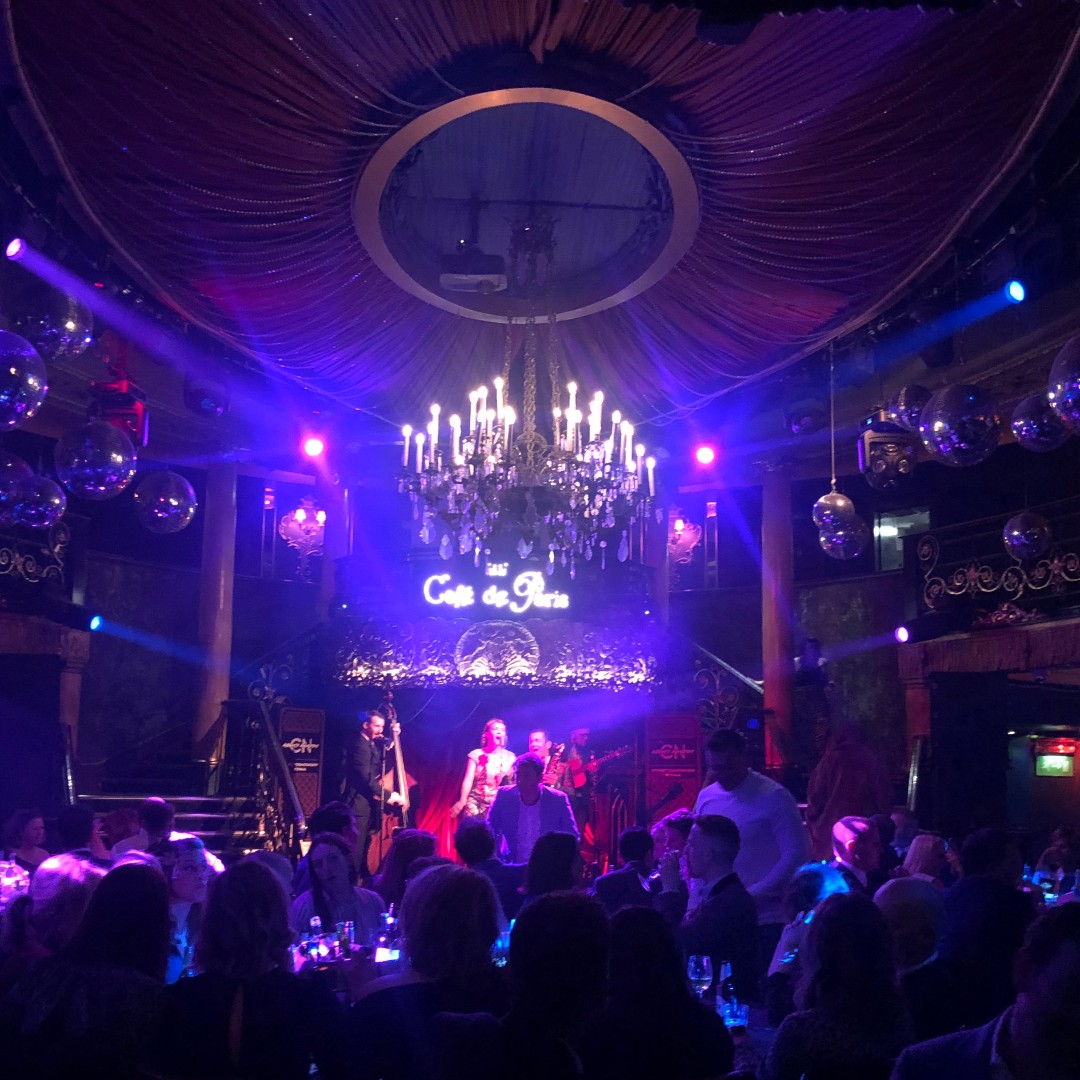 Great Gatsby at Cafe de Paris for our second year #CNAwards2020