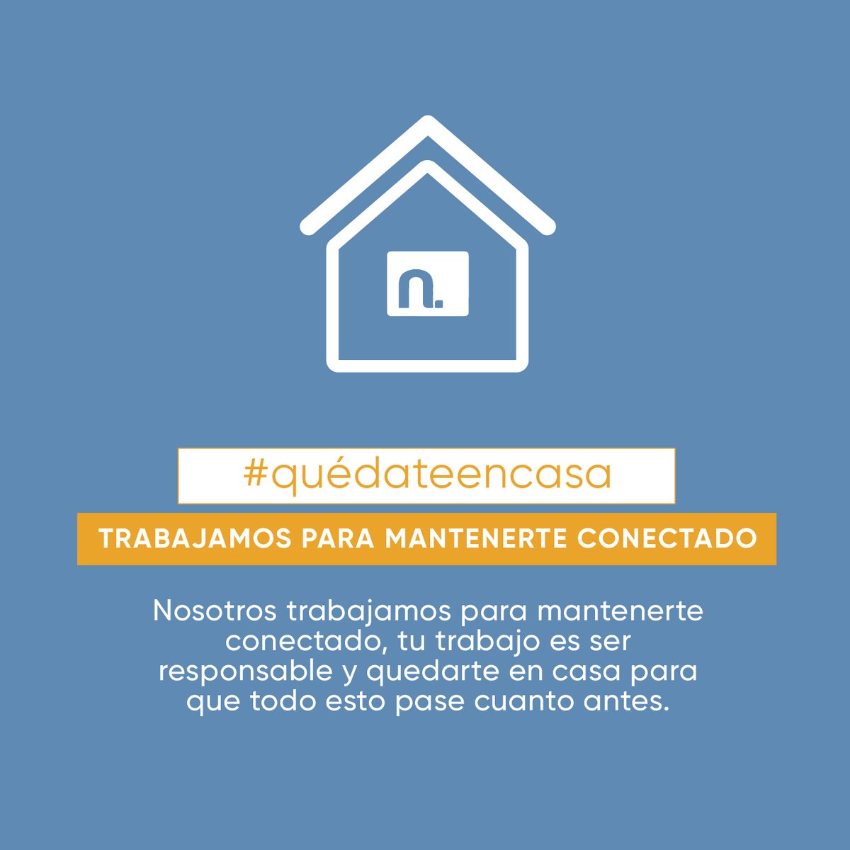 NetllarAlcorcon's tweet image. Desde Netllar, para garantizarte un buen servicio, los canales de atención a nuestros clientes y también los de atención comercial seguirán funcionando con total normalidad y estarán a tu disposición para cualquier duda, incidencia o necesidad de contratación.