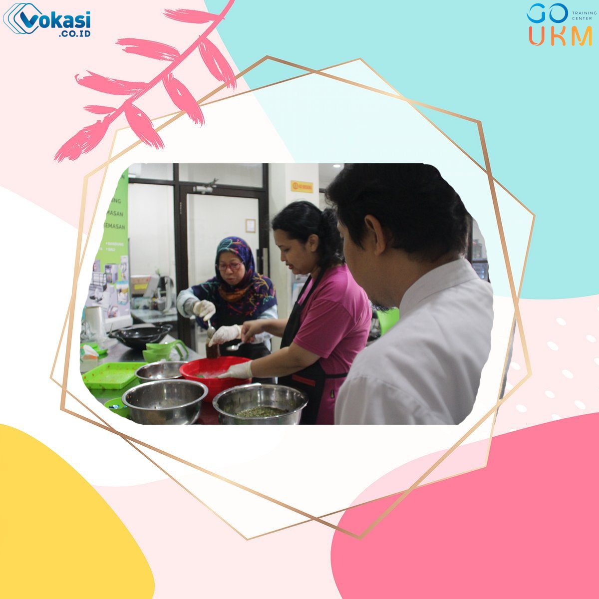 GoUKMid's tweet photo. Dokumentasi Kursus Aneka Sambal. Sabtu, 14 Maret 2020
Yuk ikuti Kursus Aneka Sambal selanjutnya yang dijadwalkan pada 11 April 2020
Selengkapnya dapat di cek di https://t.co/kx15cDtcge https://t.co/pb0y0WoY76