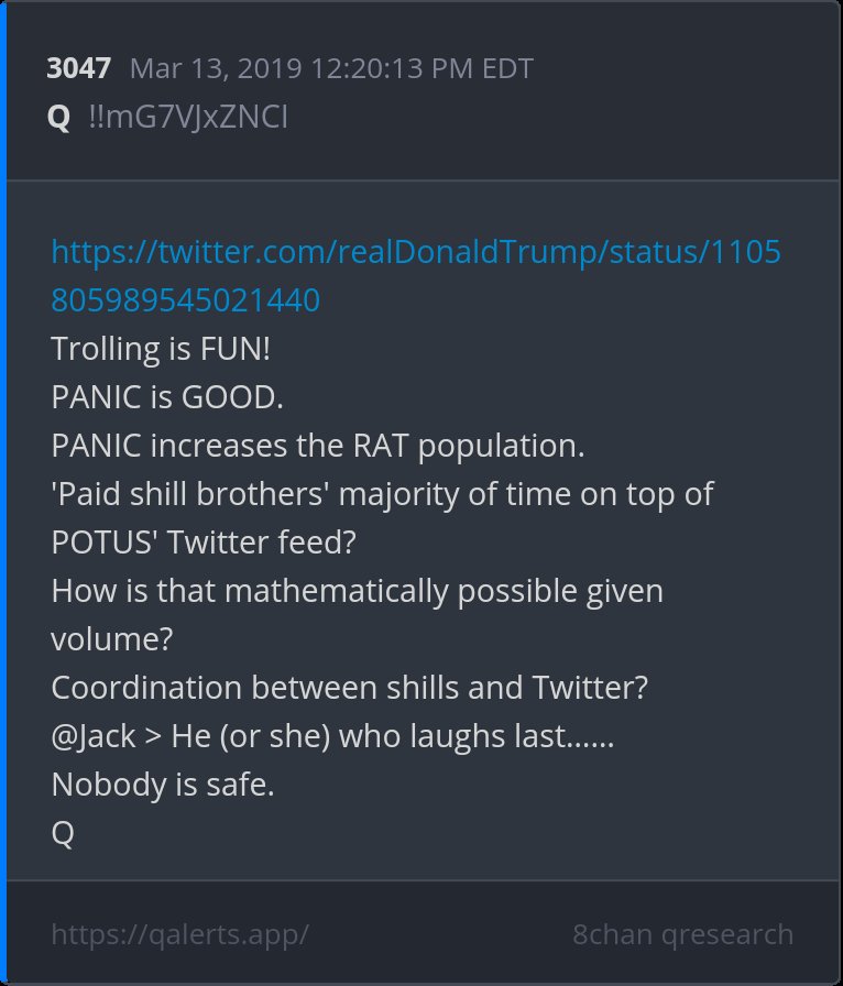 noelphx's tweet image. #TrollingIsFun #QAnon
#WWG1WGA