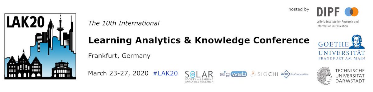dgasevic's tweet photo. I would like to encourage all #LAK20 participants, who are in position to afford so, to avoid seeking any refund from the organizers amid the cancellation of the F2F meeting and the transition to the fully online mode. https://t.co/mqpqRmI18i 1/n https://t.co/ptykwWUTM3