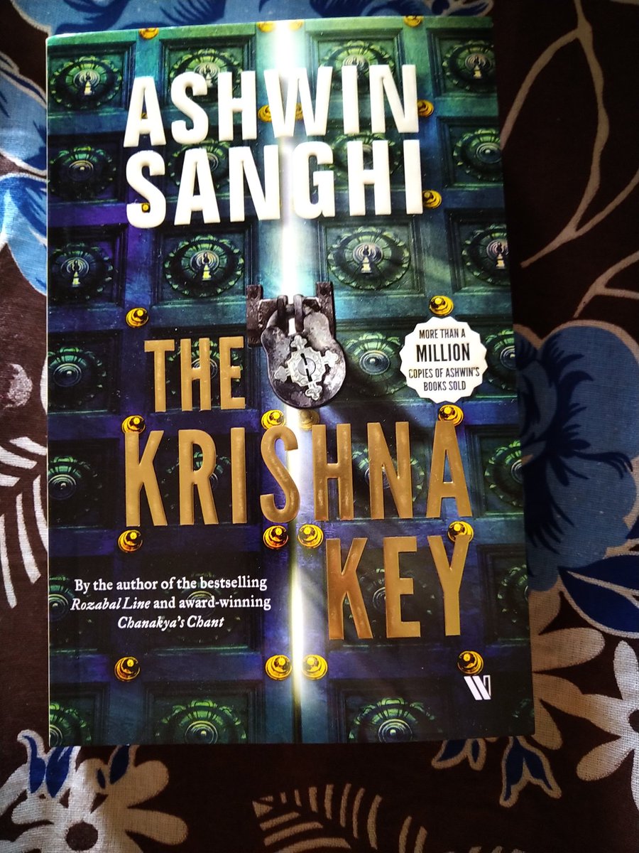 Today starting a new book #TheKrishnaKey by @ashwinsanghi