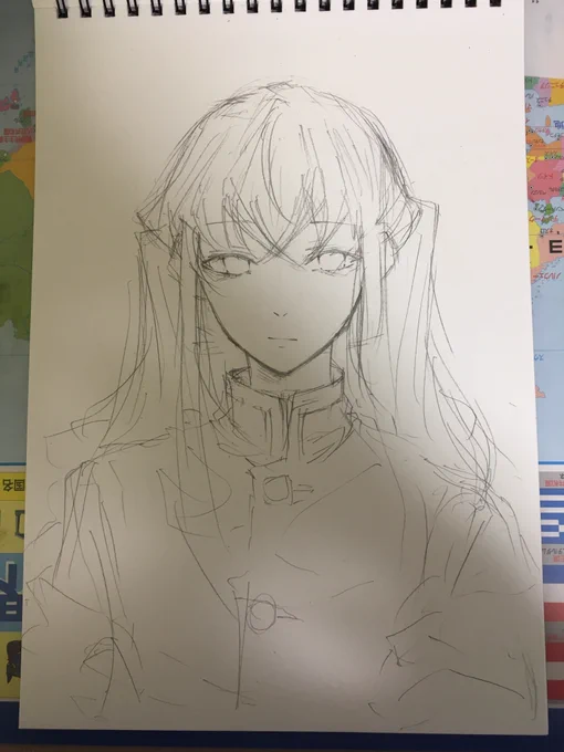 むい落書き
絵柄がまた変わった 