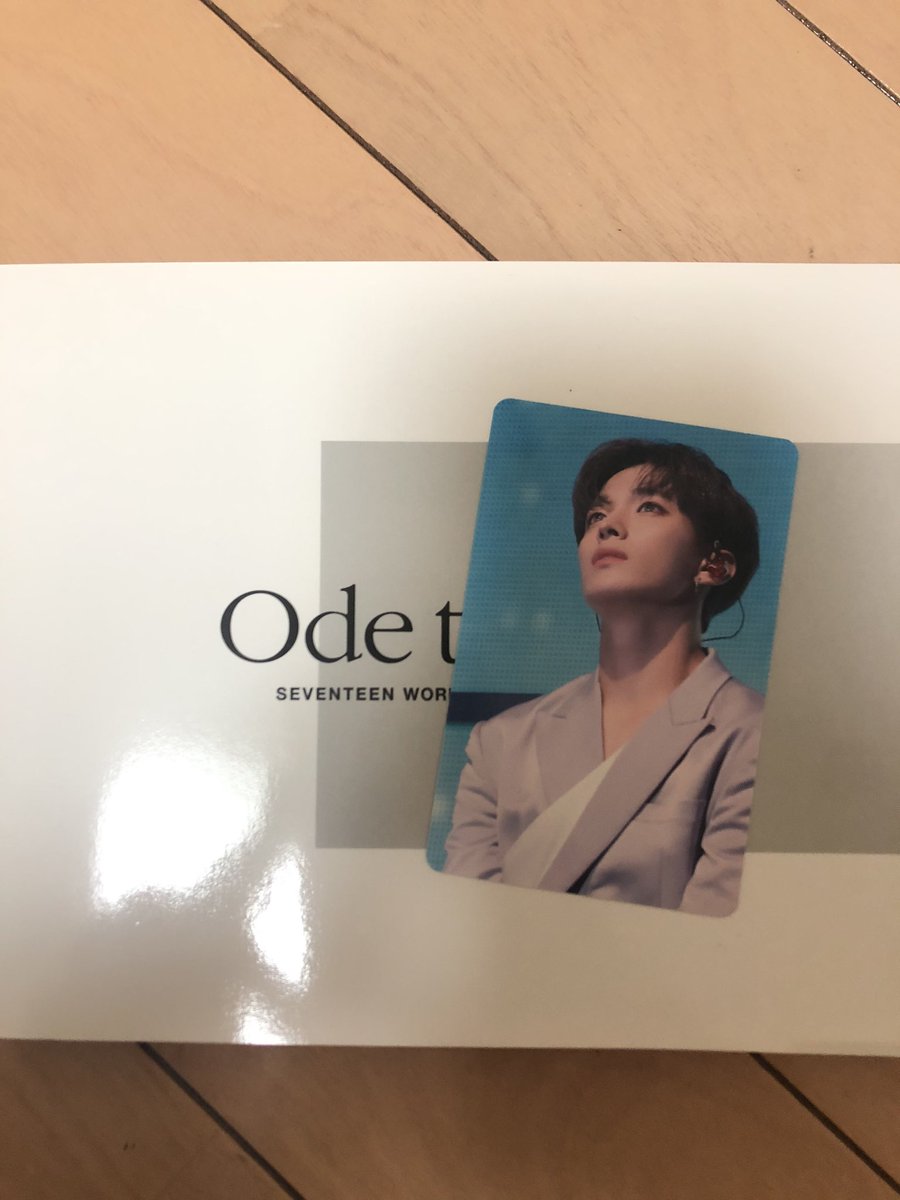 mad0_p's tweet photo. SEVENTEEN セブチ トレカ 交換
Ode to You in JAPAN DVD Blu-ray
初回限定盤 イルコン 

【譲】DK ドギョム

【求】ジュン

郵送又は23日の福岡での手渡しでお願いします！
お気軽にリプください🙇🏻‍♀️

#セブチ交換 #SEVENTEEN交換 https://t.co/FIZUvkjeJW