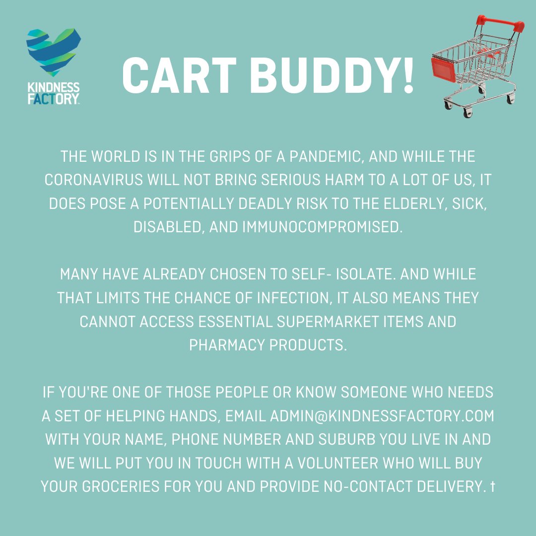 SixersBBL's tweet photo. 🙏Calling all who need some extra assistance over this period!

https://t.co/Po6DEAzCHD has set up a Cart Buddy program to connect people who need assistance accessing groceries.

See below for details 👇 https://t.co/ODeKKgyTtt