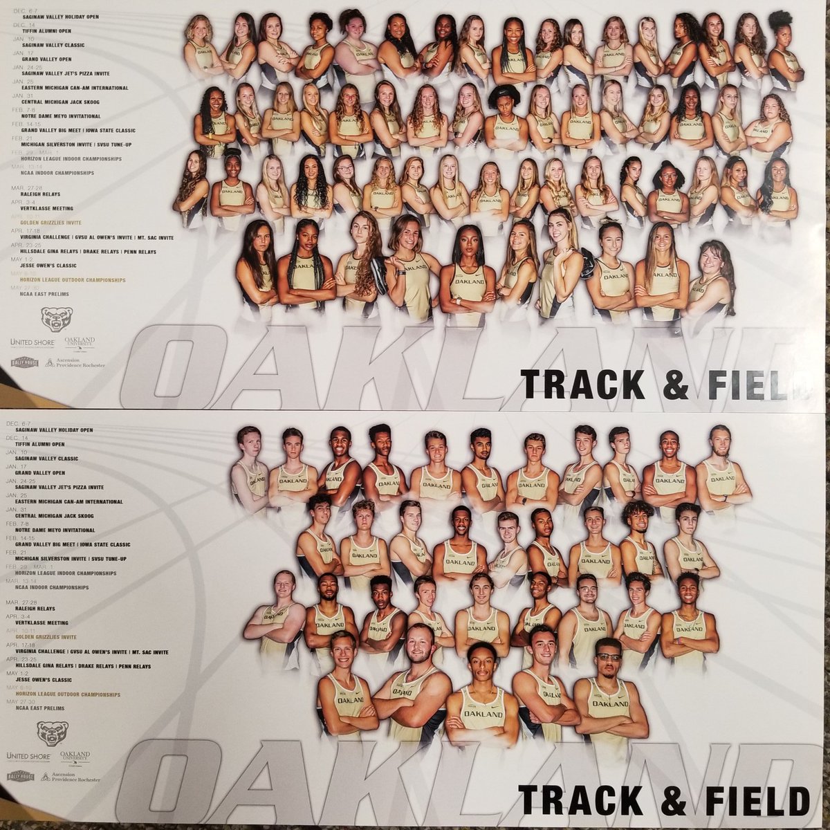 As final decision was made today to end our season..before it even began. Lots of hearts breaking. But lives, health and well being must take precedent! Please join me in honoring these athletes for their hard work and commitment. 
And lots of ❤ to our seniors!! <a href="/OaklandTrackXC/">Oakland Track & Field/XC</a>