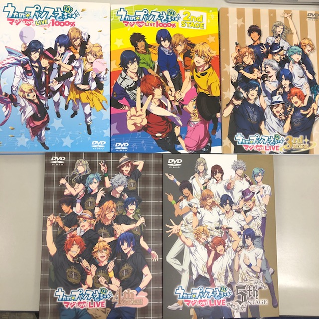 K Books Voice館 うたプリ ライブdvdが1stから5thまで入荷 最新の物や カルナイ のライブdvdも御座いますよ 買取もまだまだ大募集中 Kbooks