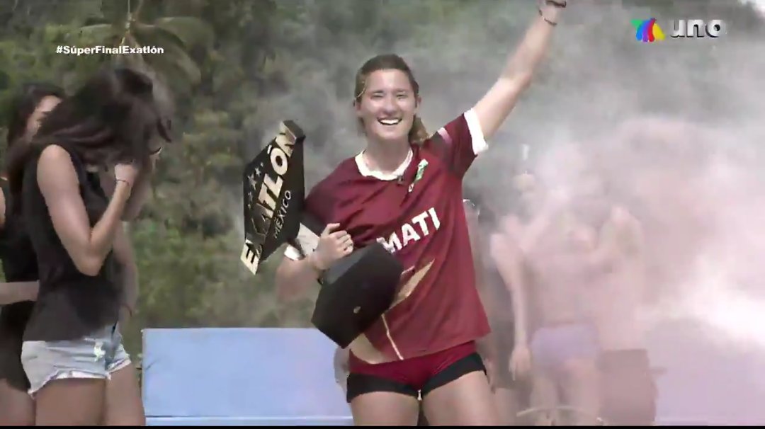 AnairamAzul's tweet photo. #SuperFinalExatlon @matialvarezs #MatiCampeona 🏆🔴👏👏👏
@ExatlonMx https://t.co/5Ha3xaK0Du