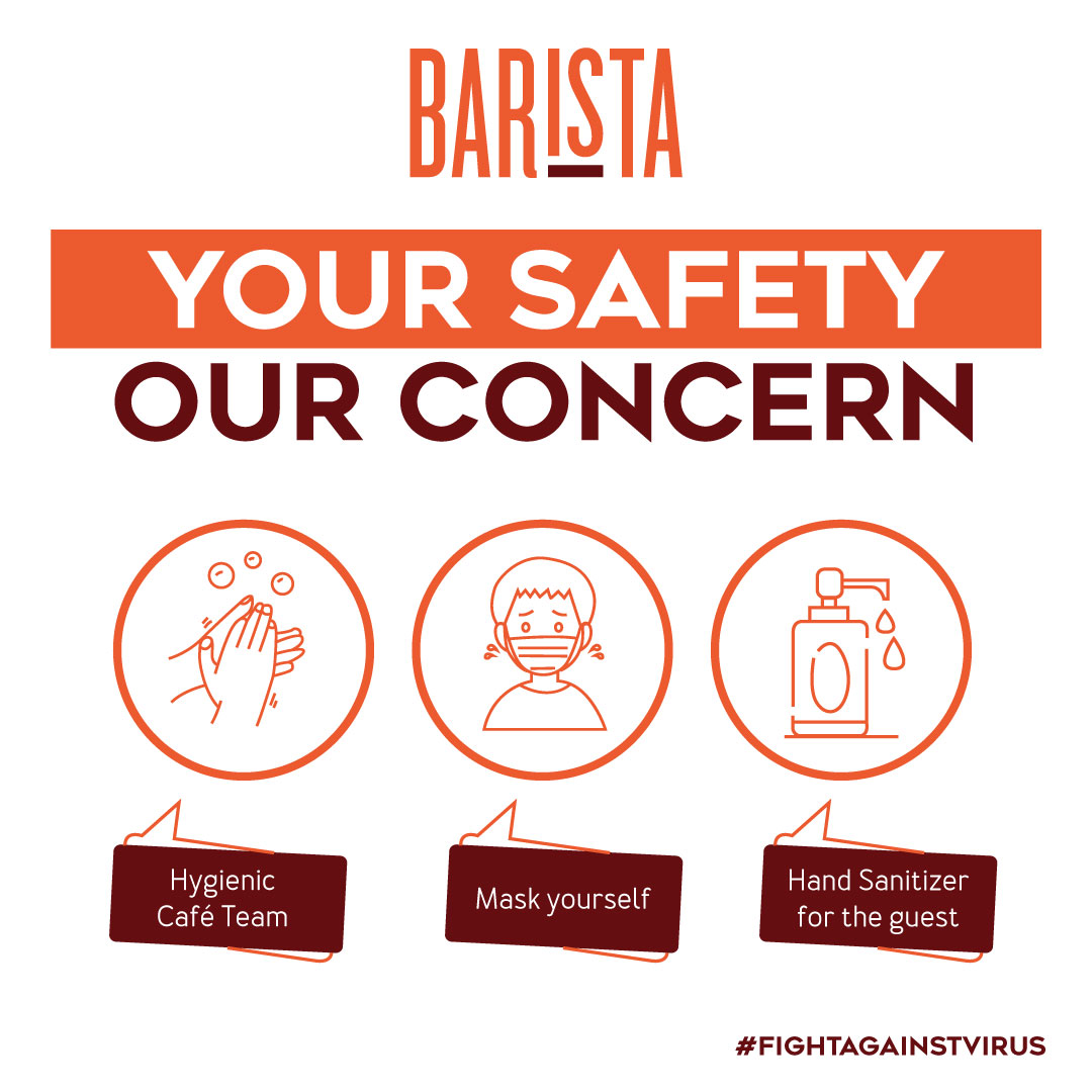 We at Barista know that safety and health comes first. As such, your safety and health are our first priority, and we will take all the necessary precautions to ensure that this is met #barista #baristaSL #baristacoffee