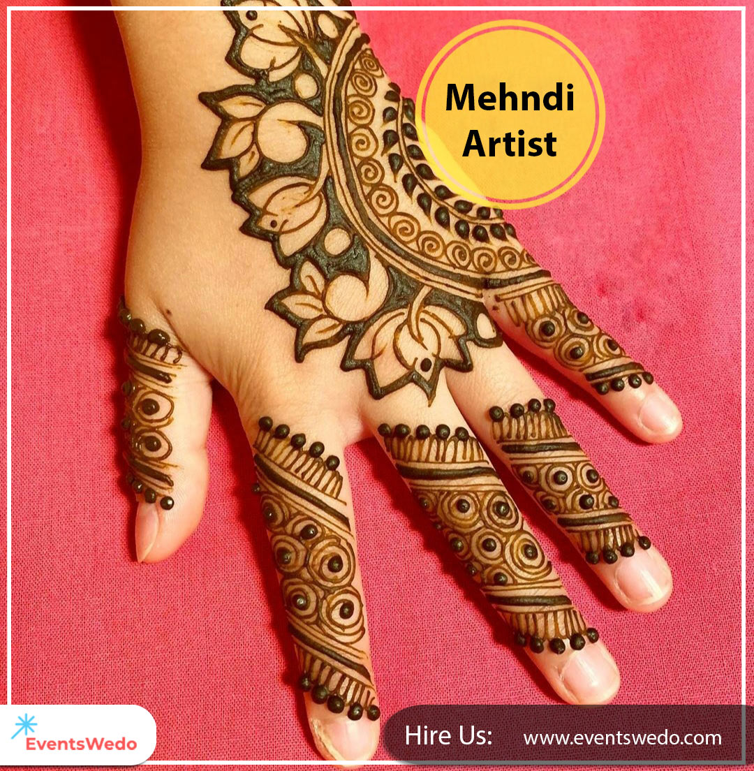 eventswedo's tweet photo. Deciding your Mehndi artist for the wedding is the utmost priority while planning a fun-filled, exciting Mehendi ceremony. Hire from us today at https://t.co/vVLi1fLBRZ
#MehndiArtist #MehndiCeremony #MendiDesigner #EventsWedo https://t.co/iJZ4pEFdv7