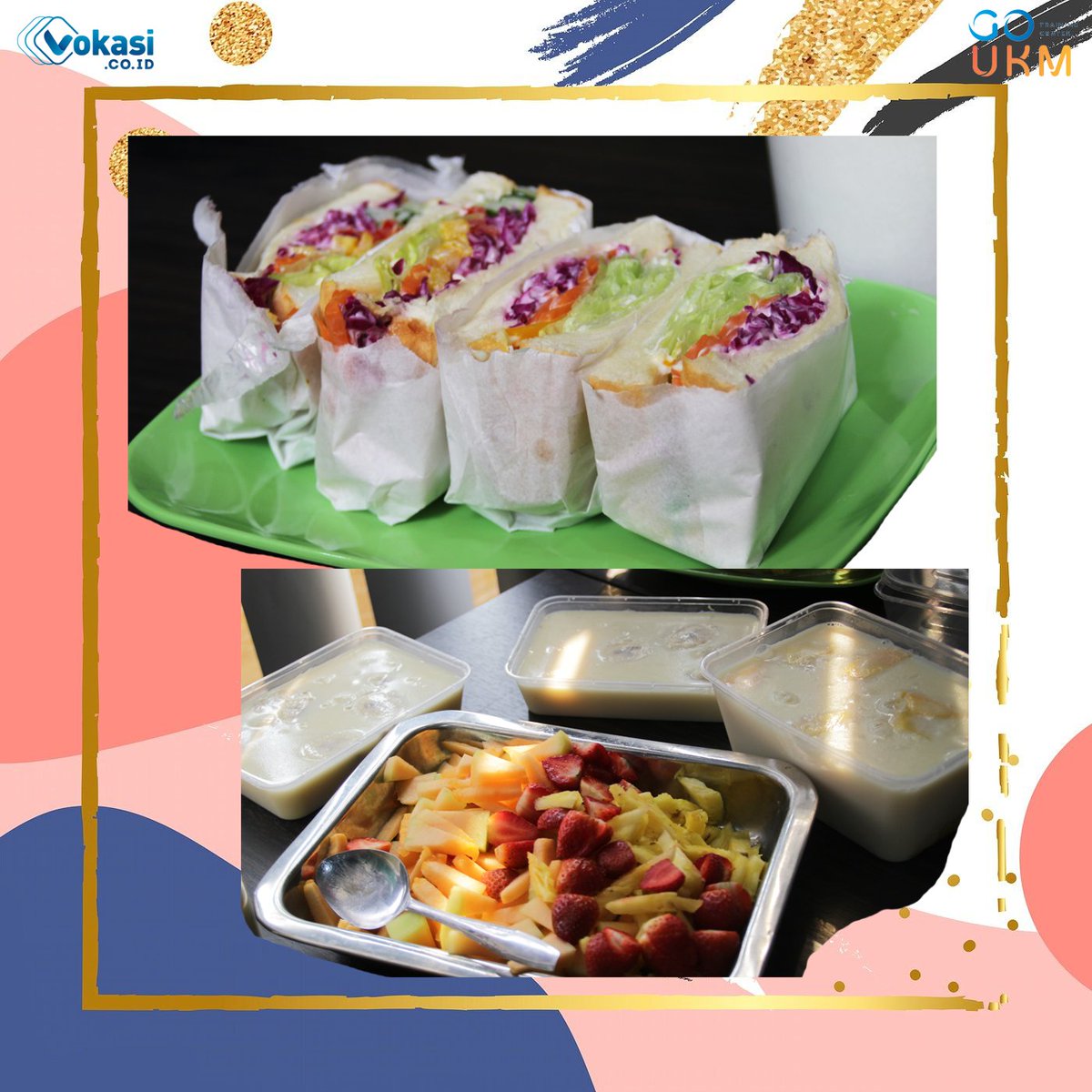 GoUKMid's tweet photo. Dokumentasi Kursus Private Menu Dessert. Sabtu, 14 Maret 2020
JIka Anda berhalangan mengikuti pelatihan di hari weekend atau Anda yang ingin mempersiapkan masa pensiun, Kelas Private dapat menjadi solusi terbaik untuk Anda
Selengkapnya dapat di cek di https://t.co/PRaxcJ0KTU https://t.co/VKIzWo7sE4