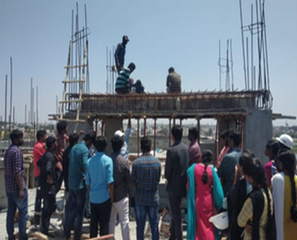 skcetofficial's tweet photo. Students from Department of Civil Engineering Underwent field visit to construction site in Coimbatore under TNSCB on 14th March. Students gained knowledge in construction of slab, plinth beam, lintel beam, lightweight bricks.
@abhayjere 
@mhrd_innovation 
@DrRPNishank https://t.co/MEweFO9He5