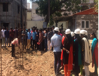 skcetofficial's tweet photo. Students from Department of Civil Engineering Underwent field visit to construction site in Coimbatore under TNSCB on 14th March. Students gained knowledge in construction of slab, plinth beam, lintel beam, lightweight bricks.
@abhayjere 
@mhrd_innovation 
@DrRPNishank https://t.co/MEweFO9He5