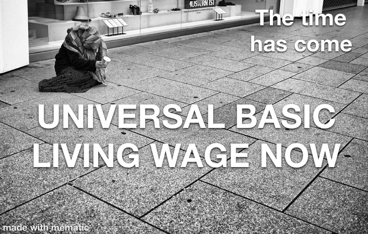 Stop with the fiddly finicky #stimuluspackage  <a href="/ScottMorrisonMP/">Not ScoMo</a> and recognise that #TheTimeIsNow to bring in more than just #UniversalBasicIncome : we need a #UniversalBasicLivingWage now #Scomo