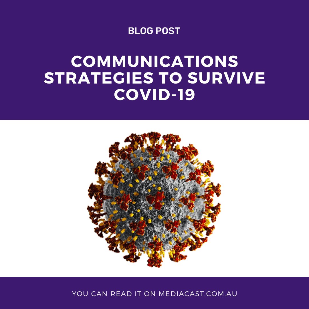 MediaCastNews's tweet photo. To understand the importance of communicating through the crisis, view our new blog post here: https://t.co/YN5W1ZyULl
#prmadesimple #prau #mediaau #media #broadcastau #broadcast #publicrelations #coronavirus #coronavirusoutbreak #coronavirus2020 #covid19 #coronavirusaustralia https://t.co/HrzZbDZgbH
