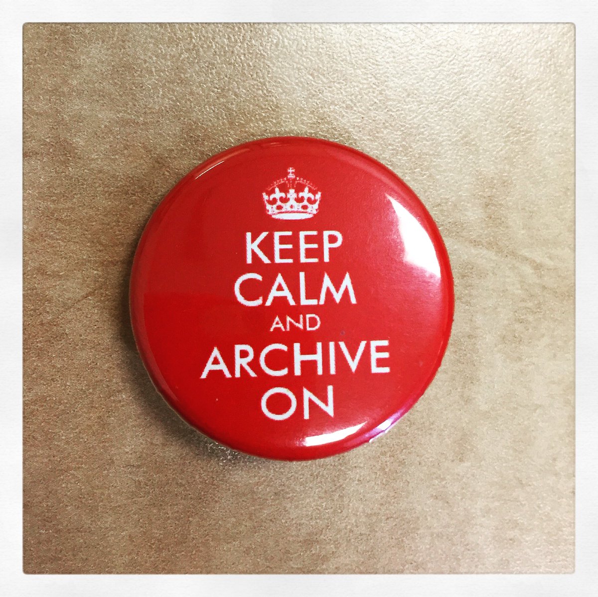 emmarchival's tweet photo. Thank you @archivistsdotca As @DramArchivist says #keepcalmandarchiveon #SocialDistancing Practice #Caremongering https://t.co/iFtUZcRDGg
