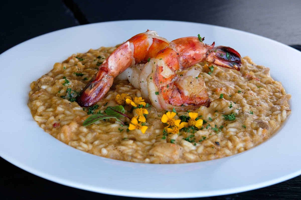 Savour the unique taste of Italian-inspired risotto crafted by Chef Patrizi...