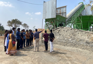 skcetofficial's tweet photo. Students from Department of Civil Engineering underwent field visit to Varma Ready Mix Concrete plant. Students learned the importance of planning drainage facility for the metropolitan city. 
@mhrd_innovation 
@abhayjere 
@DrRPNishank https://t.co/B1JhUsqbCP