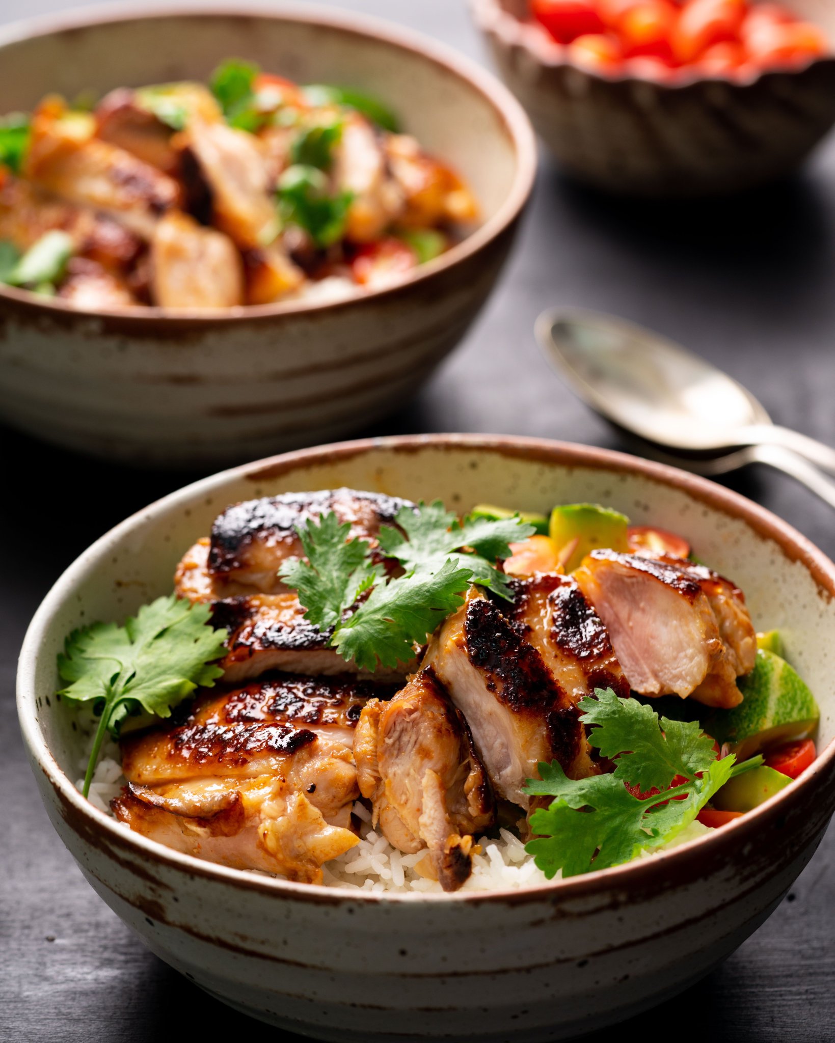 Marion Grasby on Twitter "Mama Noi's Coconut Sriracha Chicken Rice