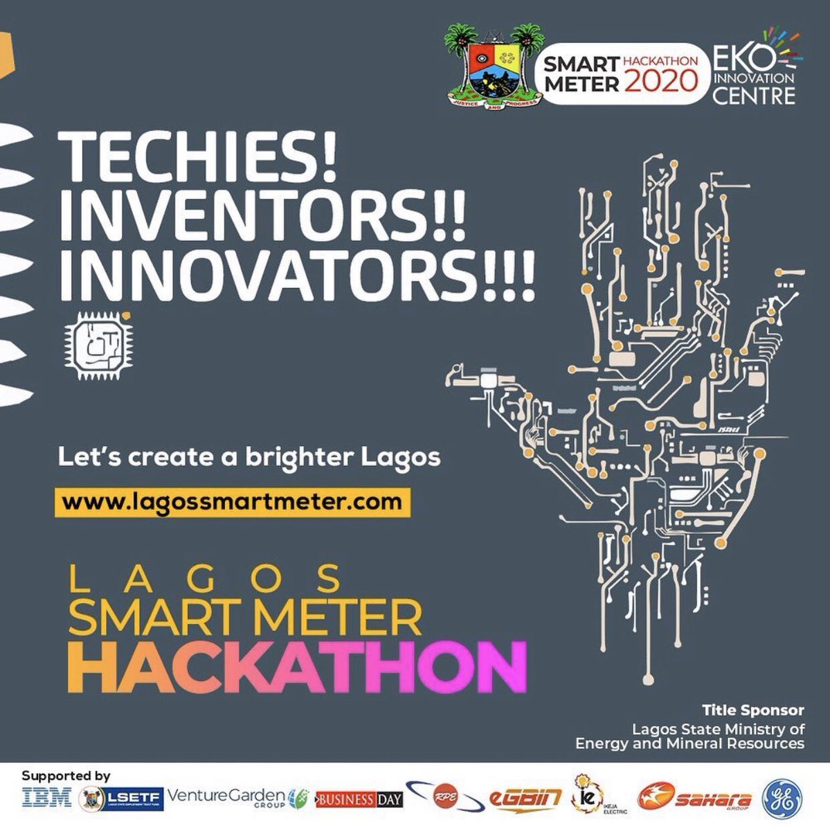 989TechTalk's tweet photo. If you have a hardware or software prototype/design/concept then this Hackathon is for you. There is a big prize to be won.
-
Visit https://t.co/UaGuBGuvnU to learn more and register your team. 
.
#989techtalk #smartlagos #lagoshackathon #tech #hackathon #technology #GTBank https://t.co/4CZI0qW1sh