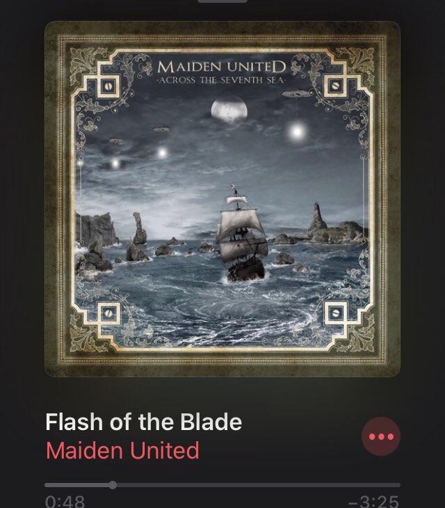 FloBVB666's tweet photo. #EarlyBirdSong
Was Shuffle morgens auf die Orgel schmeißt:
#FlashOfTheBlade
#MaidenUnited https://t.co/QnW8VDO1tj
