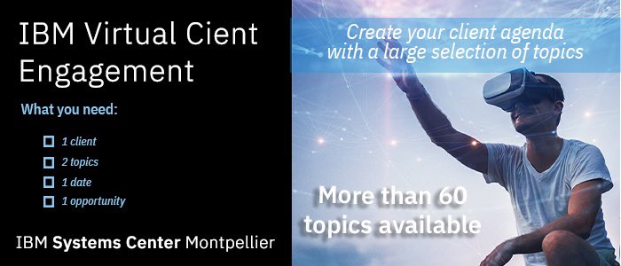 VasquesXavier's tweet photo. Many client engagements have been postponed as international travel is suspended for many due to the Coronavirus. IBM Systems Center | Montpellier is providing an alternative to face-to-face meetings with IBM Virtual Client Engagement. Contact Marc (mlapierre@fr.ibm.com) @IBM 💪 https://t.co/KzRx7VvcDU