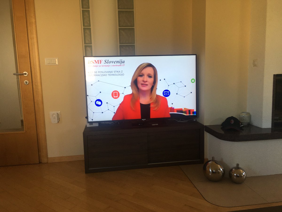 Itsmf Slovenia + PMI slovenia online conference Together in Excellence in progress.