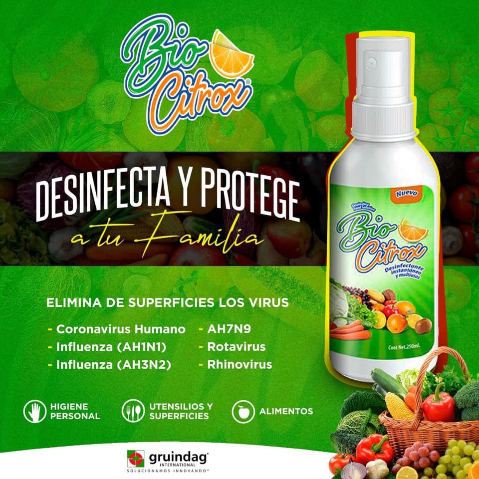 ElCeberete's tweet photo. ¡Cuida a los que más quieres!
BIOCITROX®️ desinfecta superficies para prevenir contagio de #Coronavirus , también los puedes aplicar en frutas y verduras de una manera segura 🍎🍓🥦✔ #ElCeberete de Venta aquí https://t.co/xgT5QXNyqT