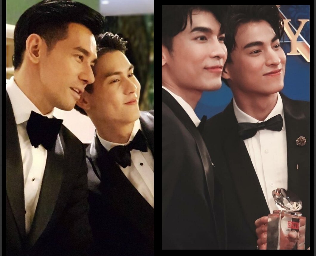 I Just had nothing to do as  #MewGulf are so quiet. So I had some fun. Please let see if we can share some of your fav comparations of  #PorschArm and our BiiBoo. More in comments.Cr to pics owners #mewlions #TharntypeTheSeries #หวานใจมิวกลัฟ @MSuppasit  @gulfkanawut