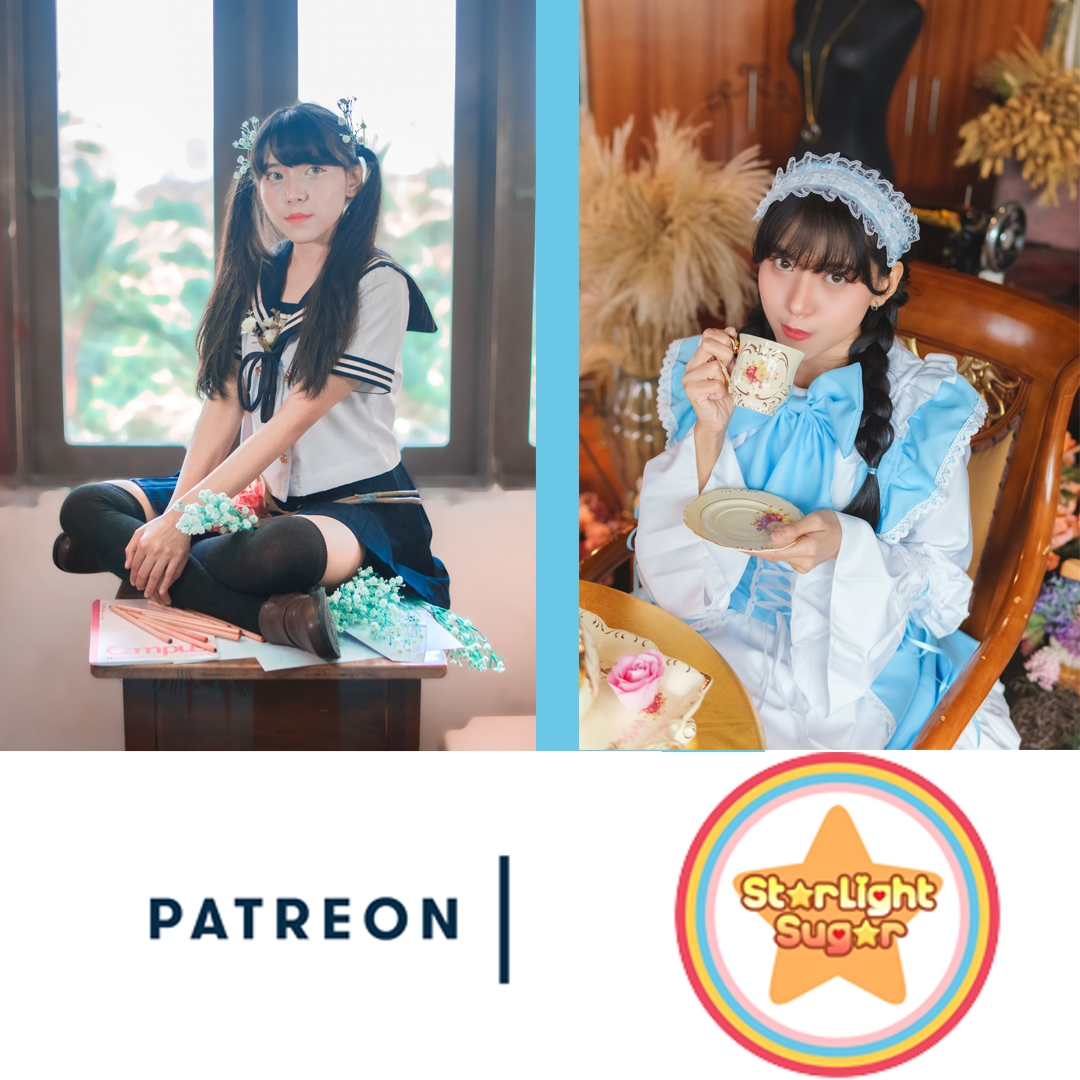 StarlightSugar_'s tweet photo. It’s Starlight Sugar’s blue idol, Ami! Here’s a sample of what
you can get if you subscribe to our Patreon! Get these and
many more in high resolution. Don’t forget that our Patreon
launches on the 19th of March 2020! Ami will make puppy eyes at you if you don’t subscribe! https://t.co/qjH7pb28WZ