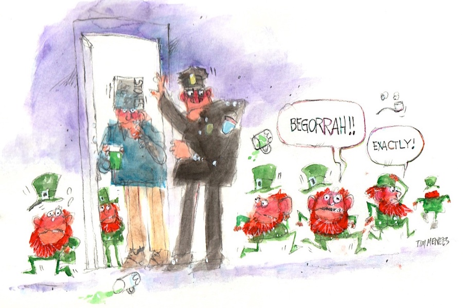 Spunkauthor's tweet image. A boomer looks back to Cops and Shamrocks dlvr.it/RS1nKJ