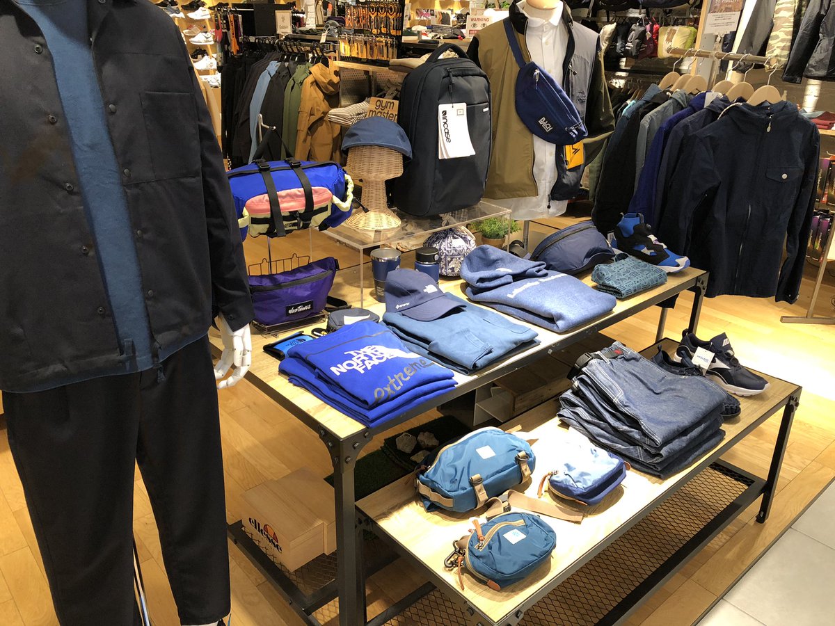 スタンドオン 新宿マルイ本館 さまざまな ブルー アパレル 新宿 Shinjuku カジュアル カジュアルコーデ アウトドア ノースフェイス パタゴニア ジムマスター グラミチ スタンドオン 新宿マルイ本館 さまざまな ブルー アパレル 新宿 Shinjuku カジュアル カジュアルコーデ アウトドア ノースフェイス パタゴニア ジムマスター グラミチ