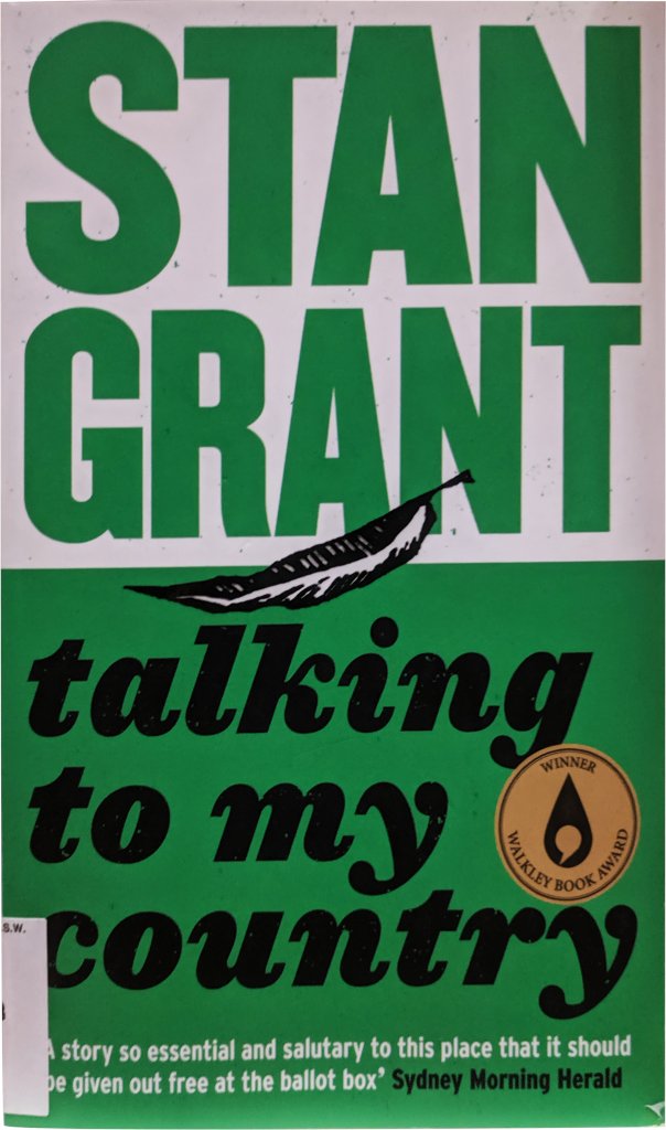 VendingLibrary's tweet photo. @a20whore based on your tweets, I think you might like "Talking to my country" by Stan Grant. Press C6 on keypad. More: https://t.co/bY1A6y6AhF https://t.co/vtxoEfe6SU