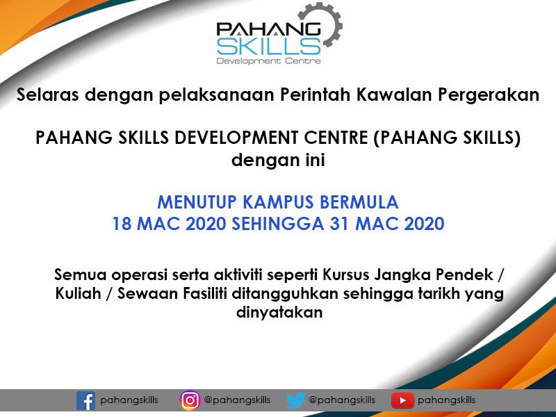 Laman Web Rasmi Pahang Skills