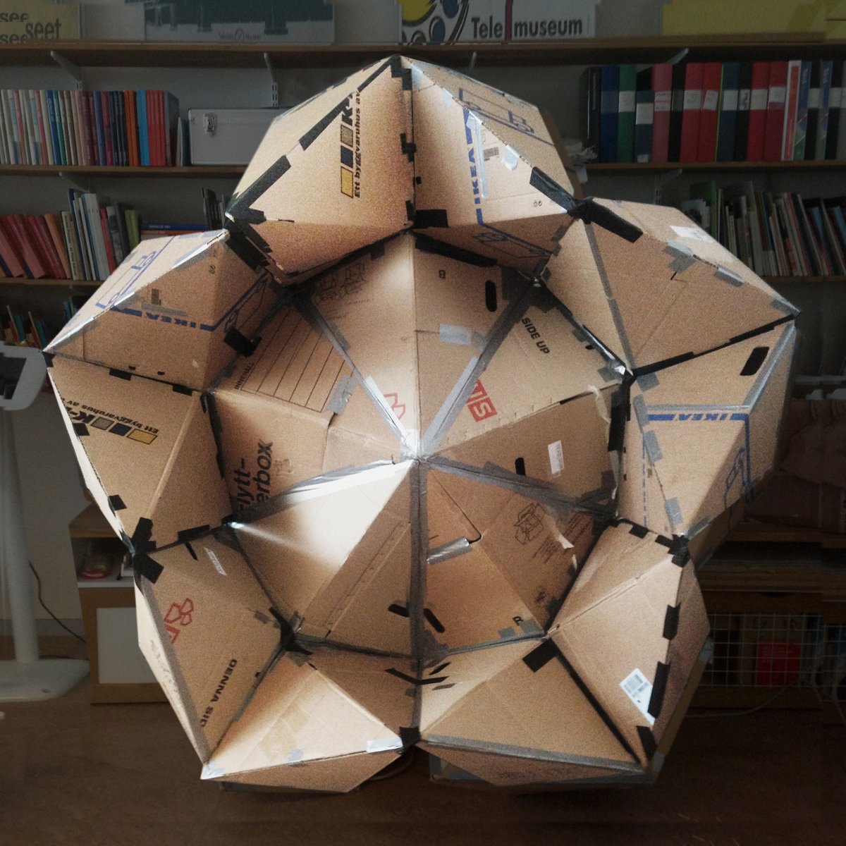 Multi sensory music card board prototype