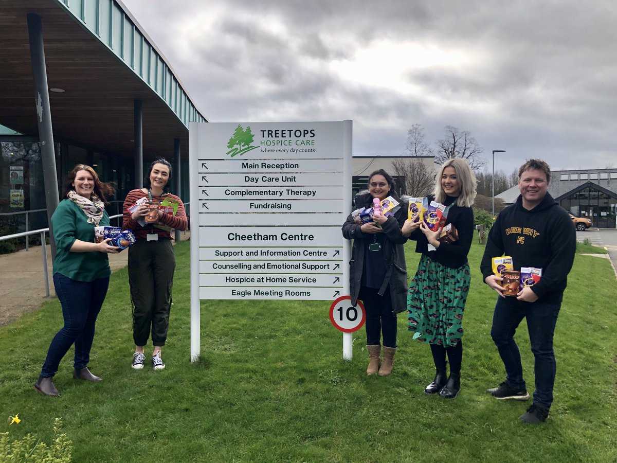 We had the pleasure of dropping off some Easter Eggs for our local charity <a href="/treetopshospice/">Treetops Hospice</a> today!🐣🐰
We hope that the hospice patients enjoy them😊

#Easter2020 #TuesdayMotivation #charitytuesday #charity 
<a href="/AdamDicksonAK/">Adam Dickson</a> <a href="/NaomiAsherHR/">Naomi Asher | Start a Career</a> <a href="/agencycentral/">Agency Central</a> @TDA_Marketplace